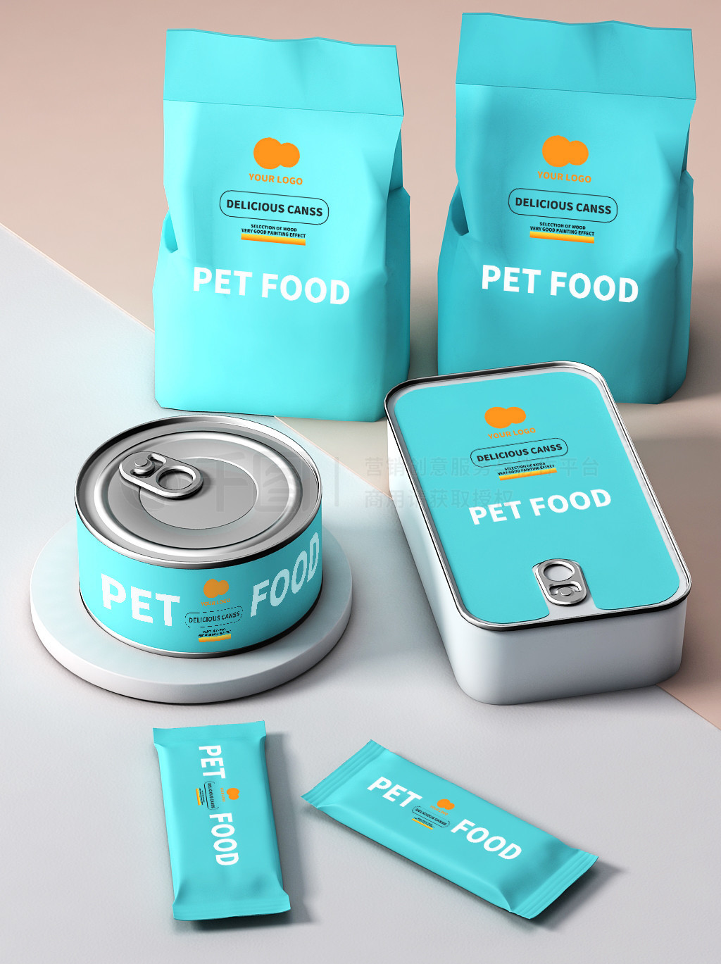 寵物用品食品零食包裝設(shè)計 樣機場景的應(yīng)用與價值
